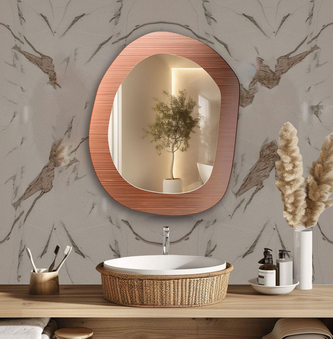 Mirror wall art showcasing intricate designs that enhance the sophistication of your walls
