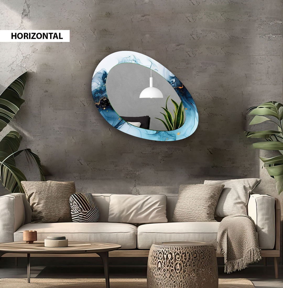 Decorative wall mirror with an ornate frame to add a touch of luxury to your decor
