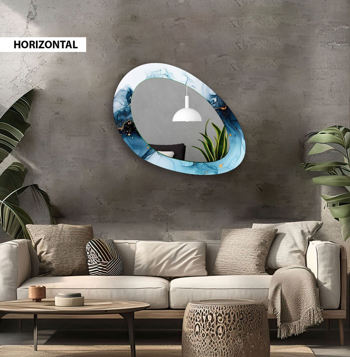 Decorative wall mirror with an ornate frame to add a touch of luxury to your decor
