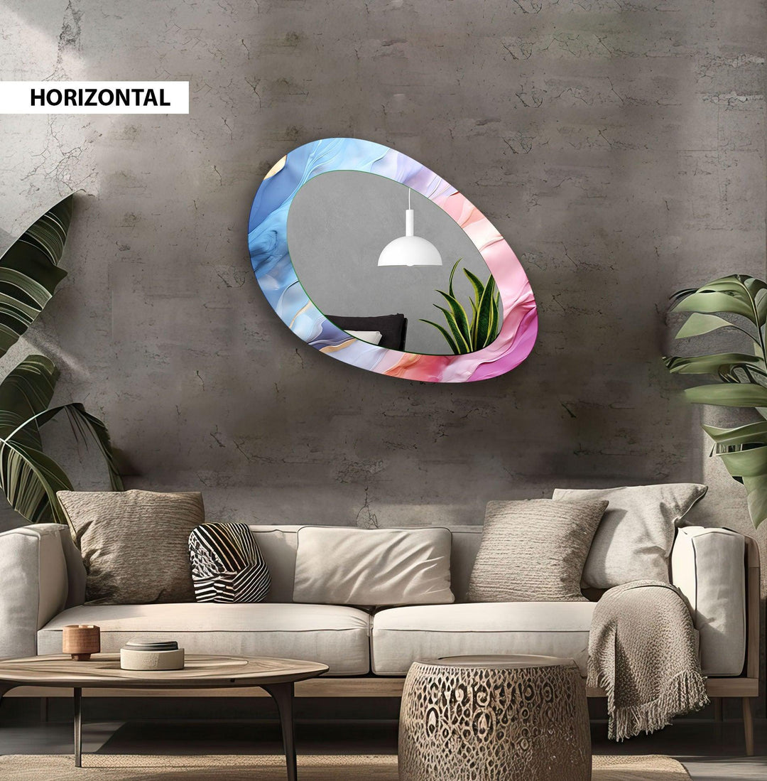 Decorative wall mirror blending timeless charm with contemporary style for versatile decor
