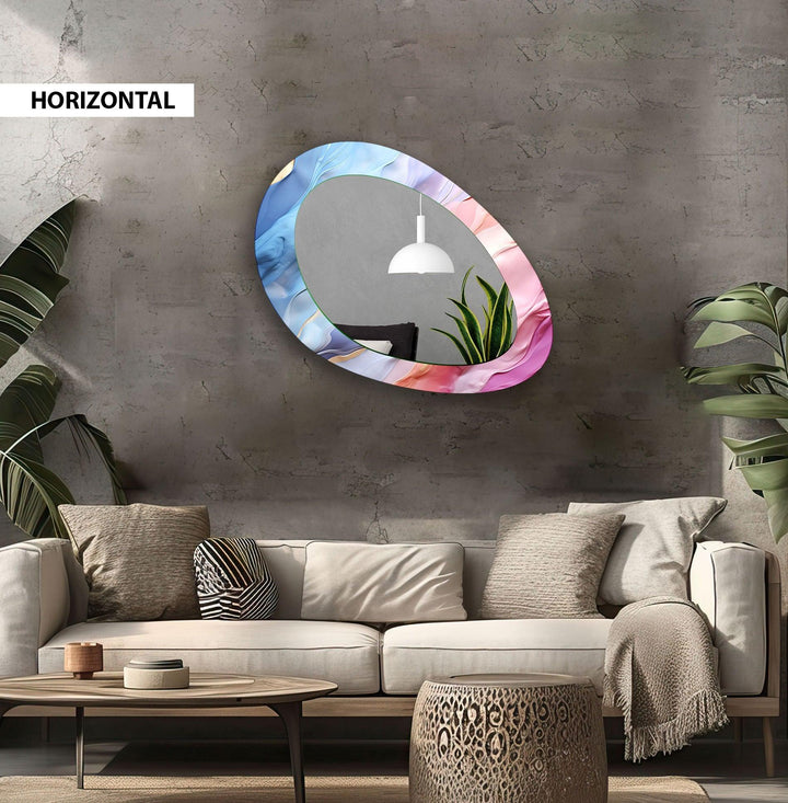 Decorative wall mirror blending timeless charm with contemporary style for versatile decor
