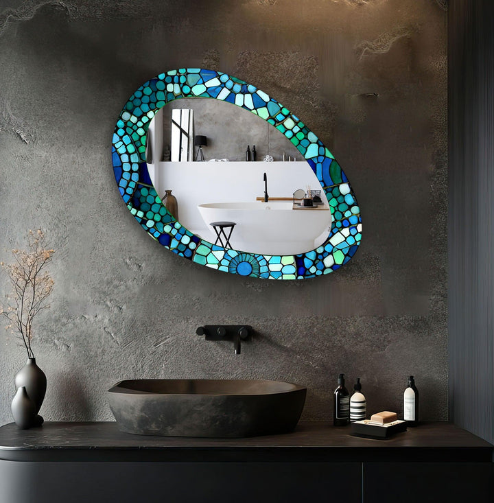 Stylish wall mirrors with bold and sleek frames to elevate the decor of any room
