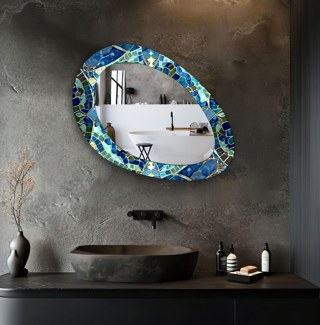 Wall mirrors featuring intricate designs to add depth and light to your living space
