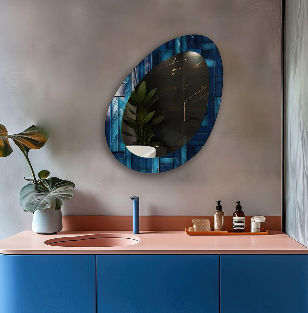 Wall mirrors featuring sleek lines and creative frames to bring modern charm to your decor
