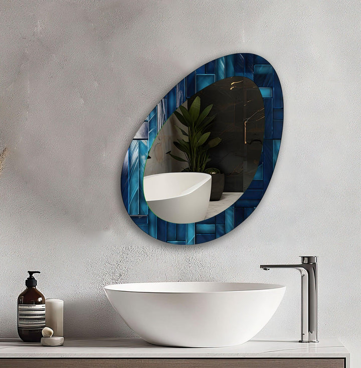 Mirrored wall art with stylish and artistic elements for a bold decor statement
