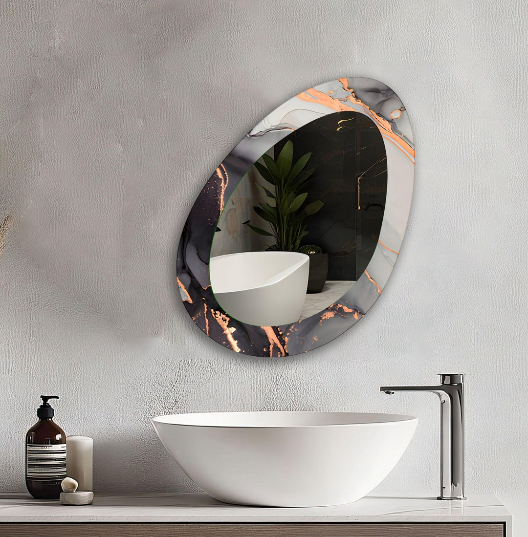 Mirror wall art showcasing intricate designs that enhance the sophistication of your walls

