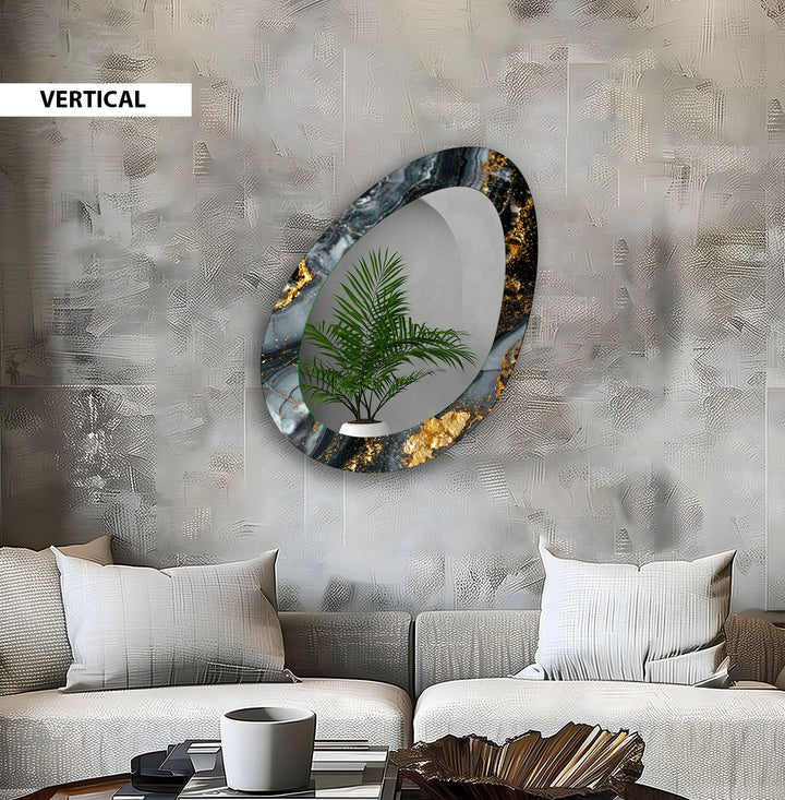 Stylish wall mirrors with bold and sleek frames to elevate the decor of any room

