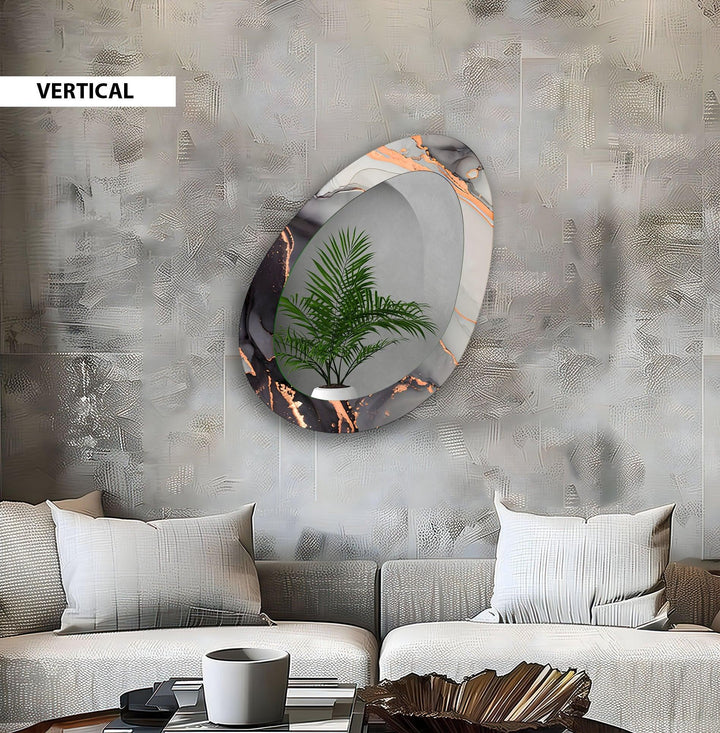 Stylish wall mirrors designed to reflect light and create depth in any room
