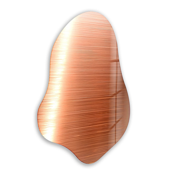 Rose Gold Panel Glass Wall Art, photo print on glass, prints on glass wall art

