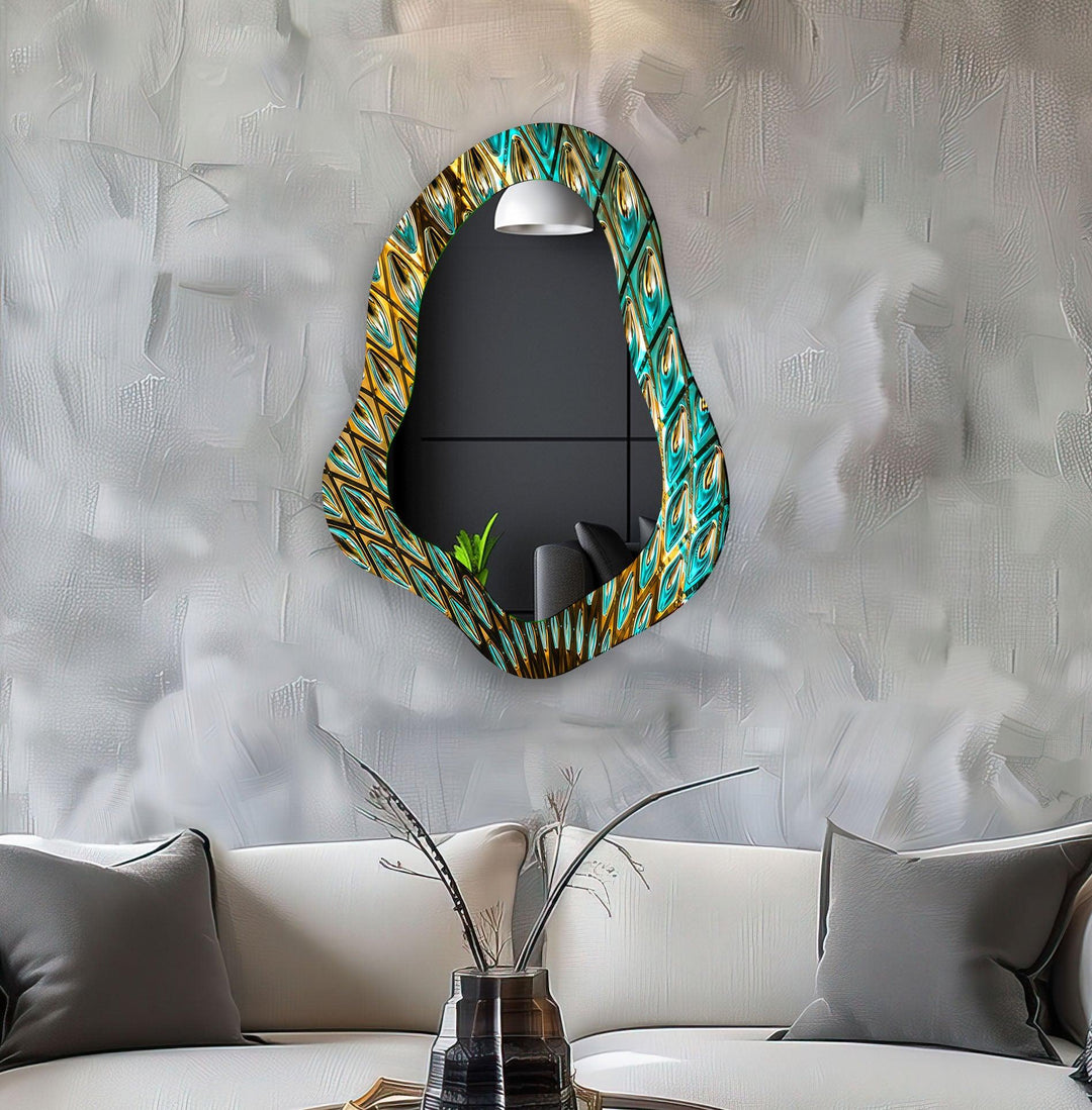 Stylish wall mirrors blending traditional charm with modern elegance for a timeless look
