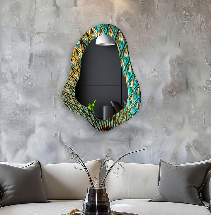 Stylish wall mirrors blending traditional charm with modern elegance for a timeless look
