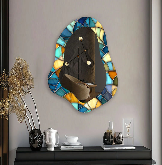 Stylish wall mirrors designed with modern aesthetics to complement any decor theme
