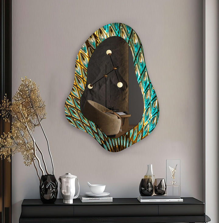 Wall mirrors offering a stylish and versatile addition to modern home decor
