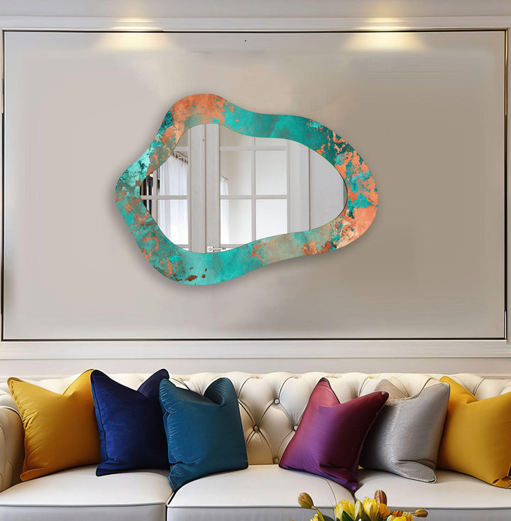Stylish wall mirrors blending traditional charm with modern elegance for a timeless look
