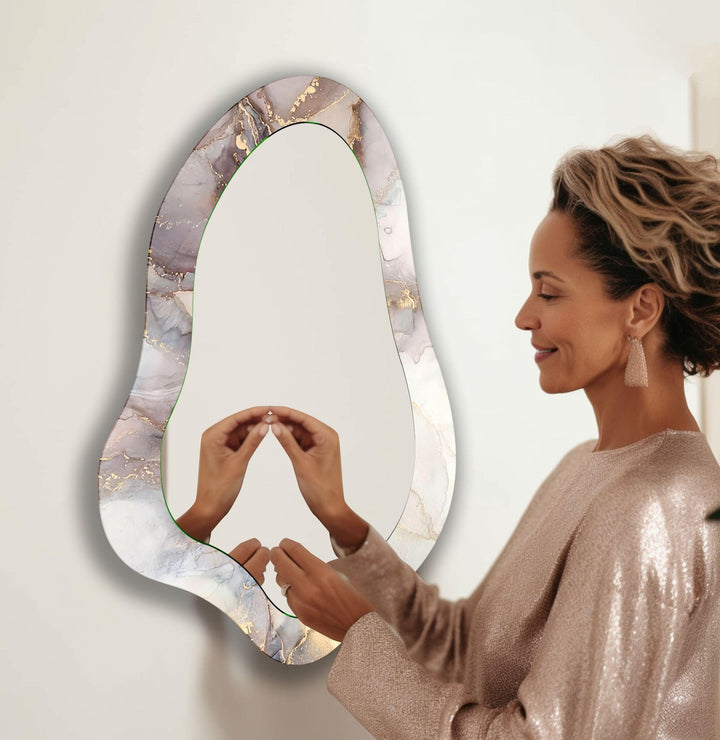Stylish wall mirrors crafted with clean lines to complement modern interiors
