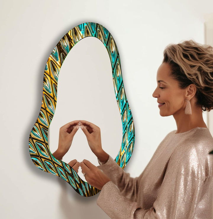Stylish wall mirrors designed with sleek frames to elevate the aesthetic of any room
