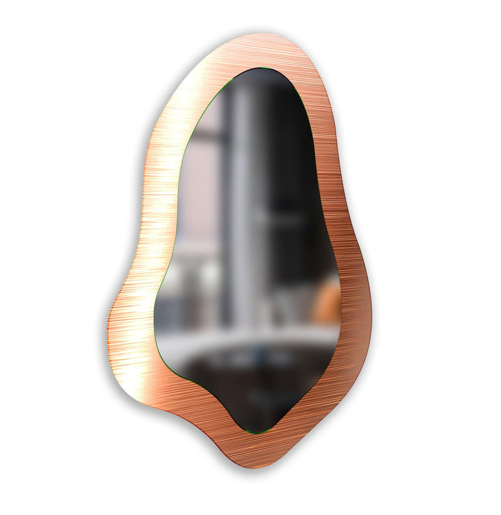 Wall mirrors designed with decorative accents to serve as both art and practicality

