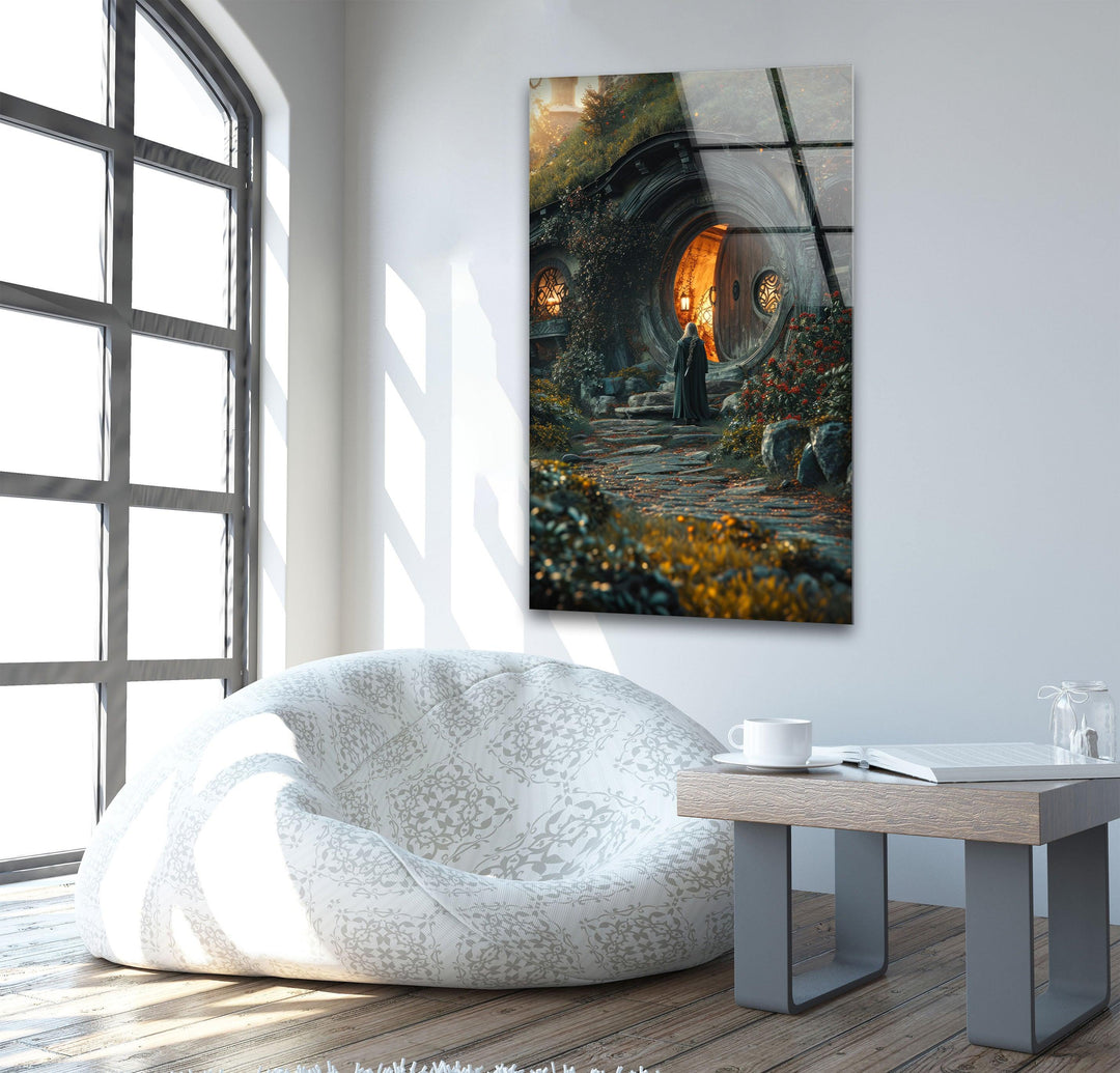 Hobbit House Glass Wall Art art glass wall art, glass wall art pictures
