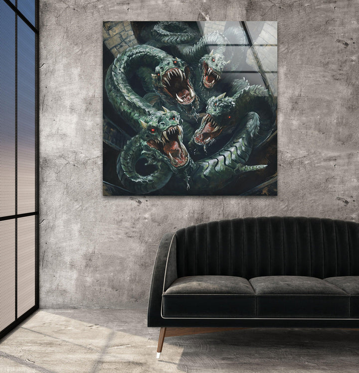 Hydra Glass Wall Art custom glass pictures, glass art prints
