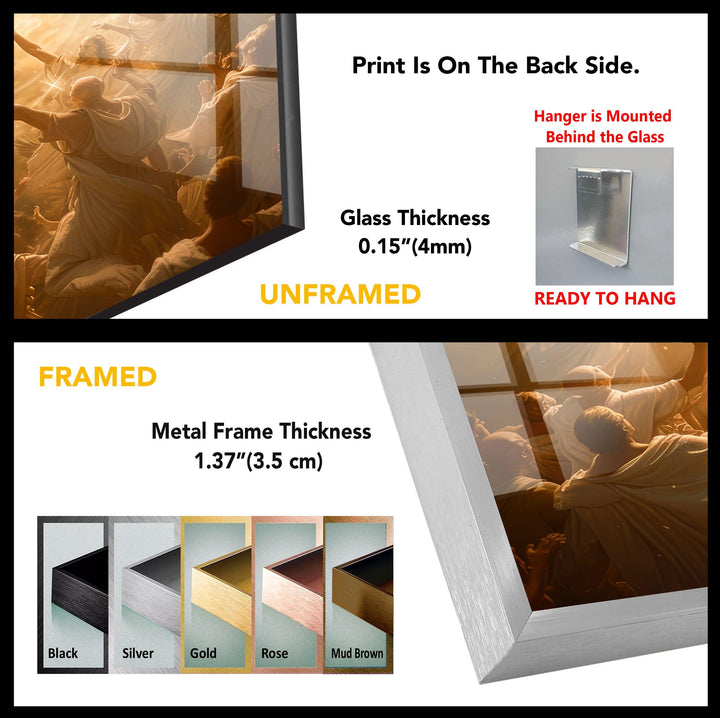 Jesus Tempered Glass Wall Art - MyPhotoStation