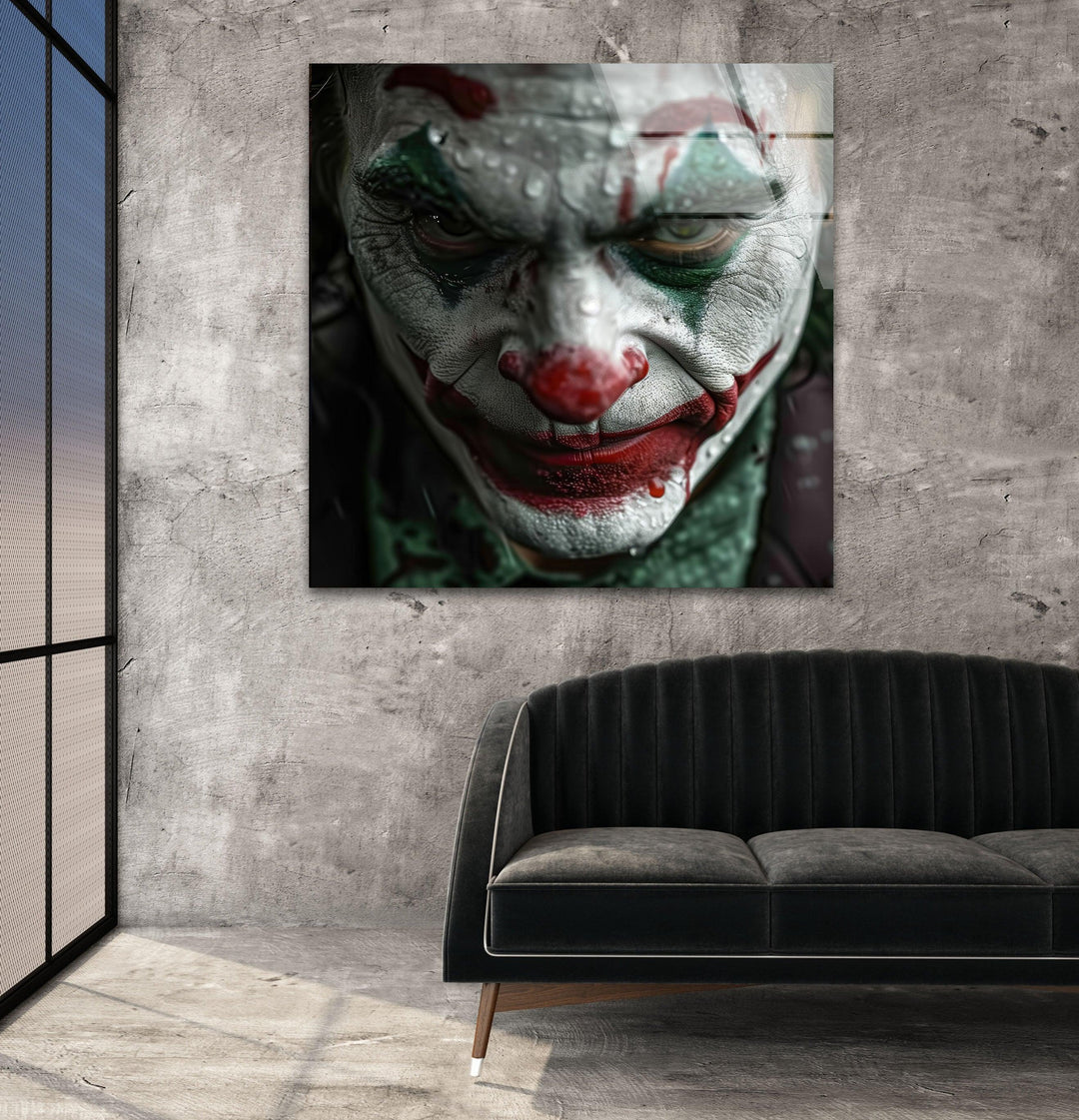 Joker Glass Art 