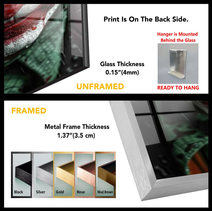 Joker Tempered Glass Wall Art - MyPhotoStation