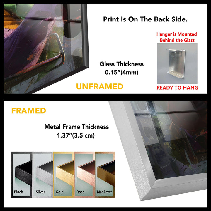 Joker Tempered Glass Wall Art - MyPhotoStation