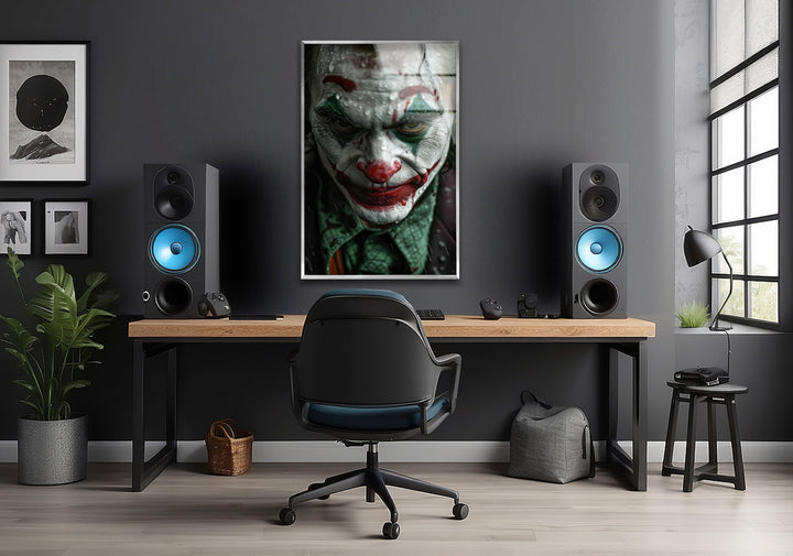 The Joker Tempered Glass Wall Art for Living