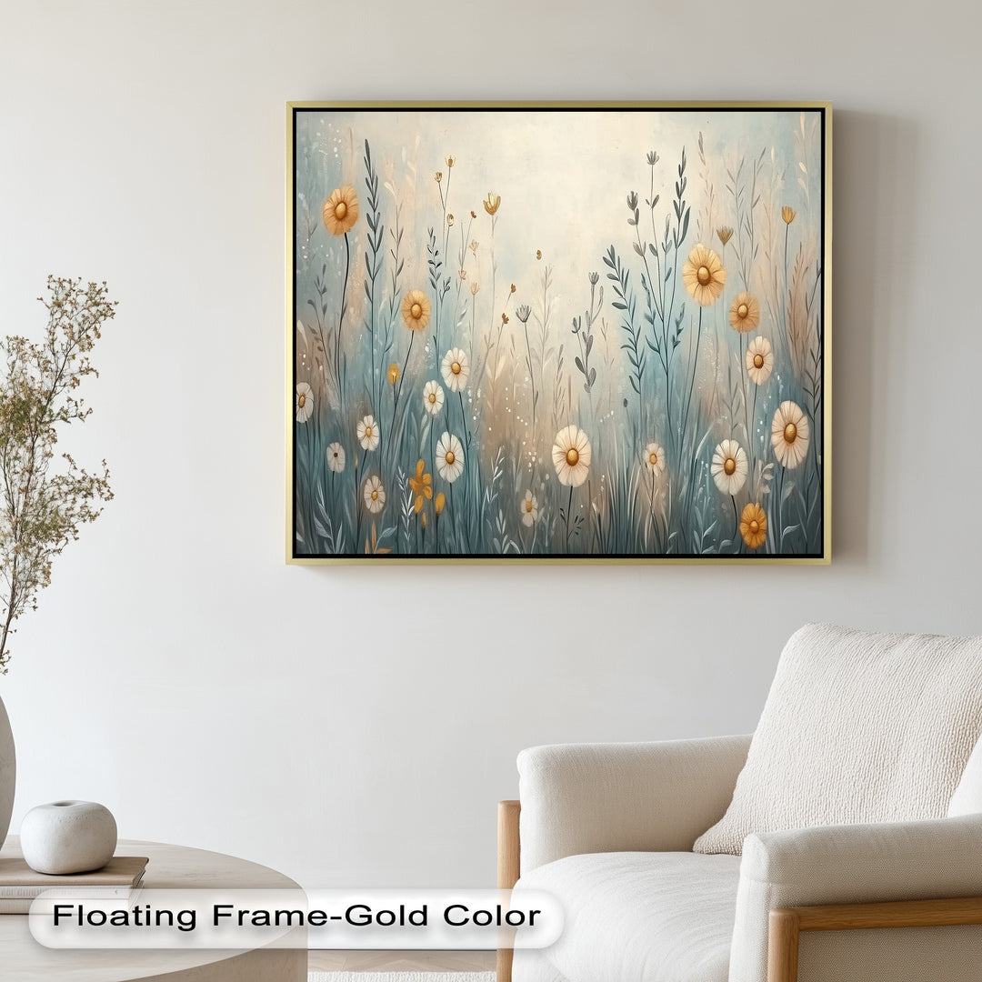 Wildflower Whimsy – Floral Oil Painting