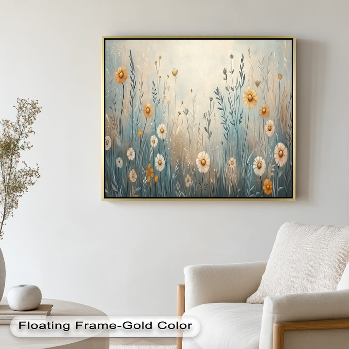Wildflower Whimsy – Floral Oil Painting
