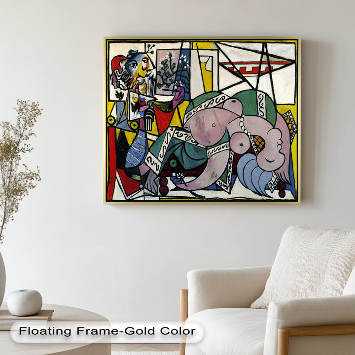 Reclining Muse – Cubist Expression of Sensuality Picasso Oil Painting