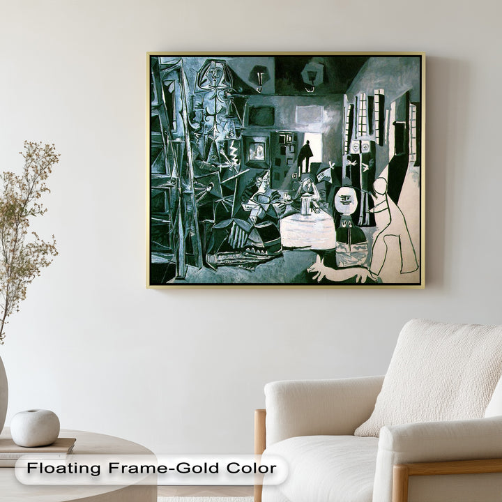Las Meninas Reimagined by Pablo Picasso – Cubist Oil Painting