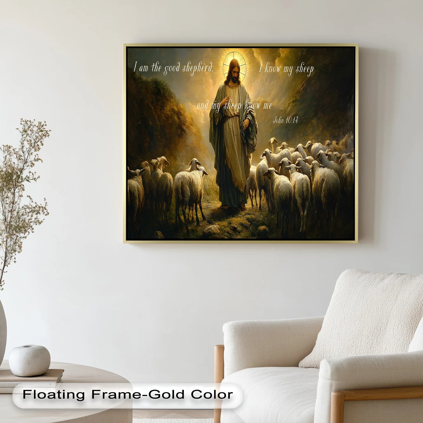 Arte cristiano de Juan 1:29: decoración religiosa para paredes y ...