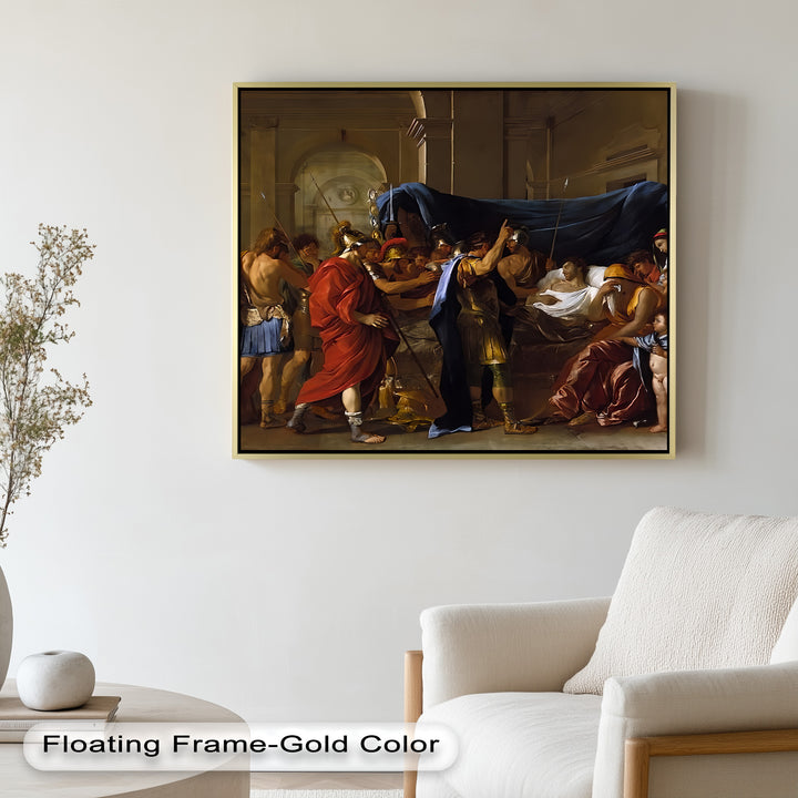 Farewell to the Hero – Classicism Oil Painting
