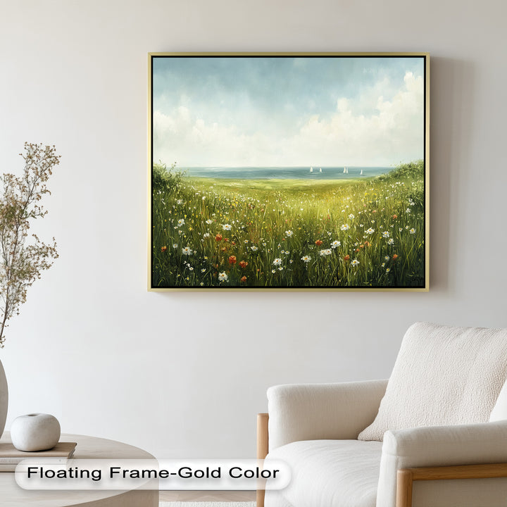 Moody Country Landscape – Serene Oil Painting