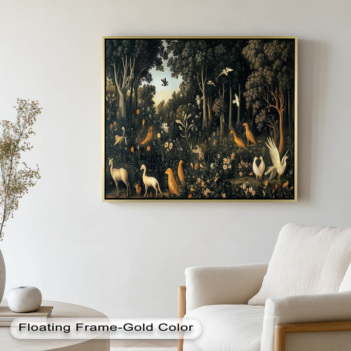 Garden of Grace – Birds Oil Painting