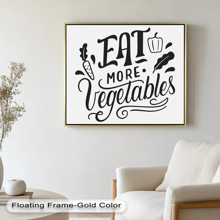 Eat More Vegetables – Modern Oil Paintings - MyPhotoStation