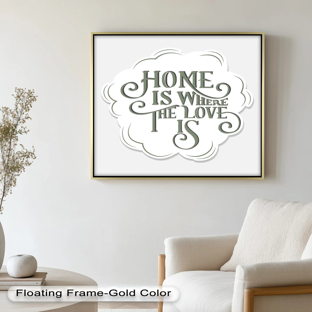 Home Is Where the Love Is – Oil Painting - MyPhotoStation