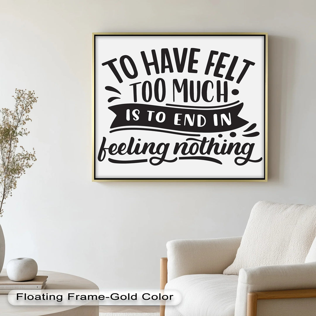 To Have Felt Too Much – Emotional Oil Painting - MyPhotoStation