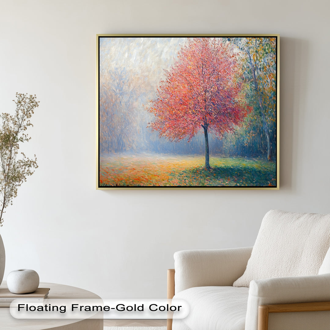 Herbstglanz – Impressionistisches Ölgemälde