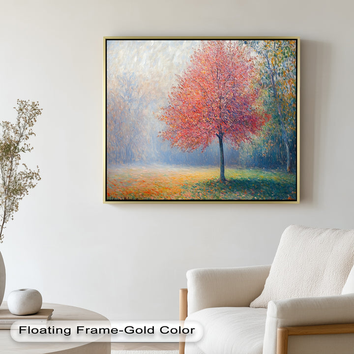 Herbstglanz – Impressionistisches Ölgemälde