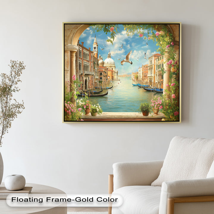 Venice Seaside – Stunning Italian Oil Painting