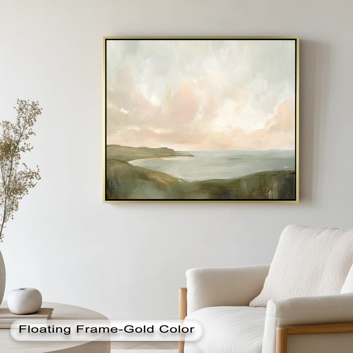 Sunset Oil Painting – Seascape Wall Art