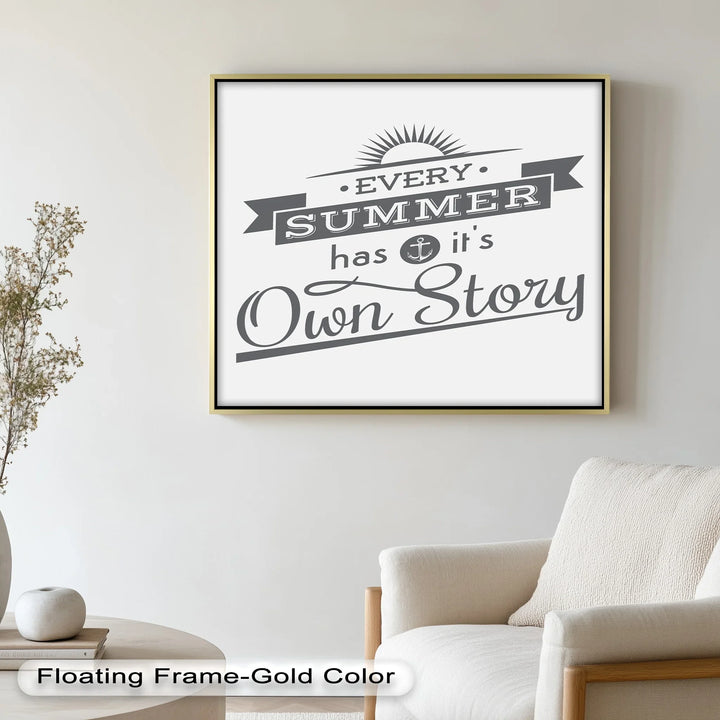 Every Summer Has Its Own Story – Oil Painting - MyPhotoStation
