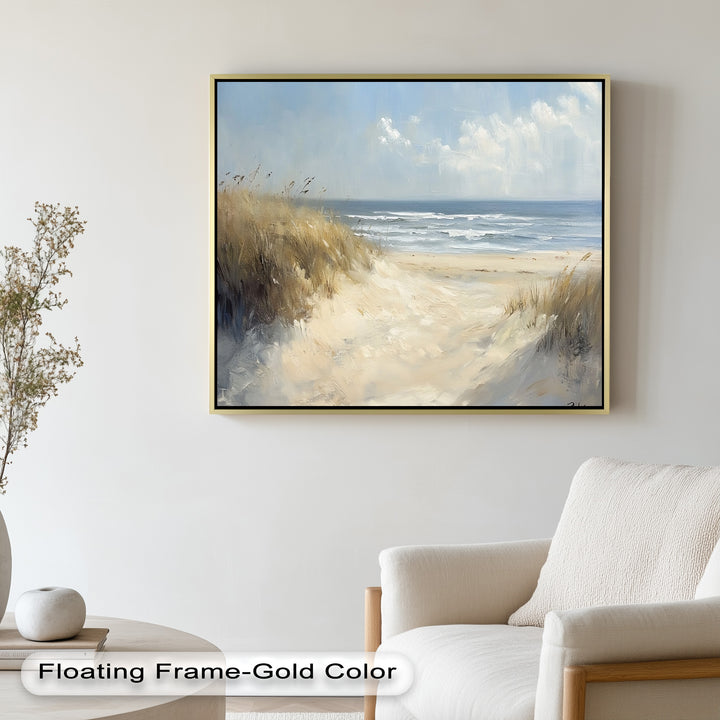 Coastal Breeze – Beach Oil Painting