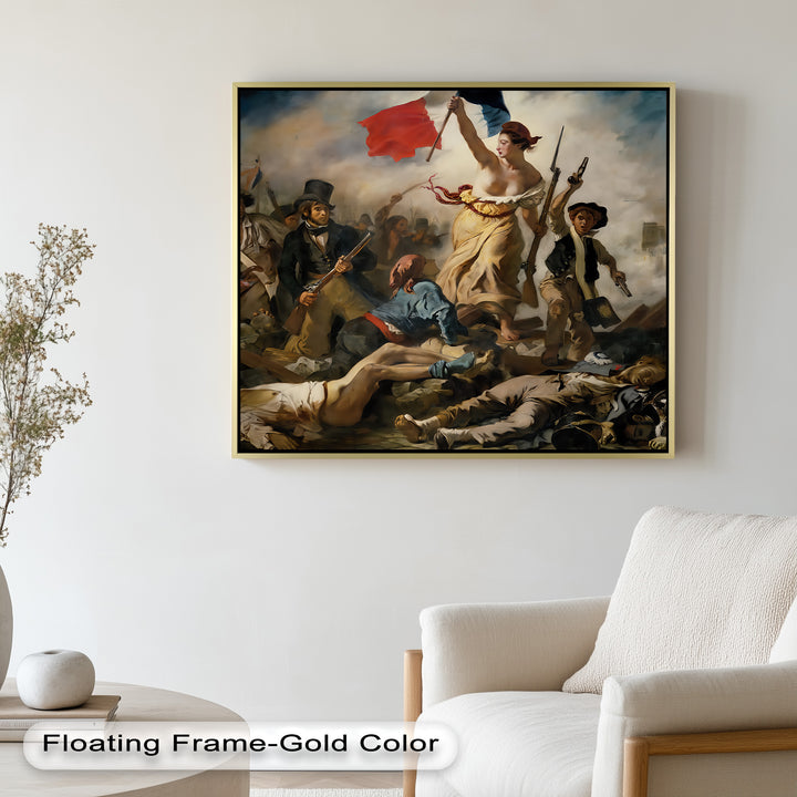 Liberty Leading the People – Classicism Oil Painting