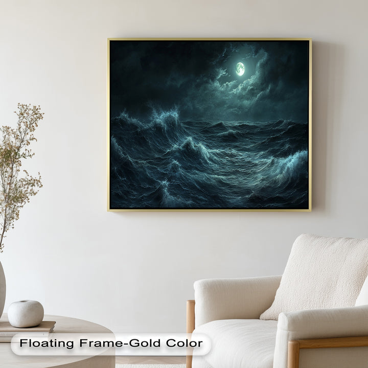 Perfect for bold interiors, this piece brings the dramatic intensity of nature into your space, blending elegance with awe.