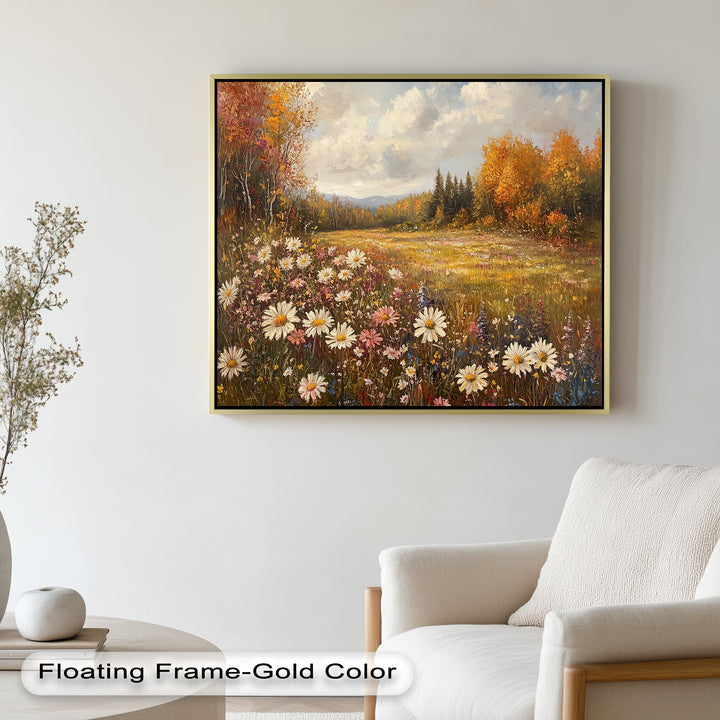 Meadow Bliss – Wildflower Oil Painting