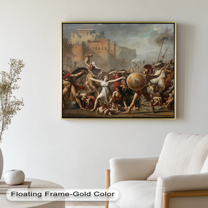 The Sabine Women Intervene – Classicism Oil Painting