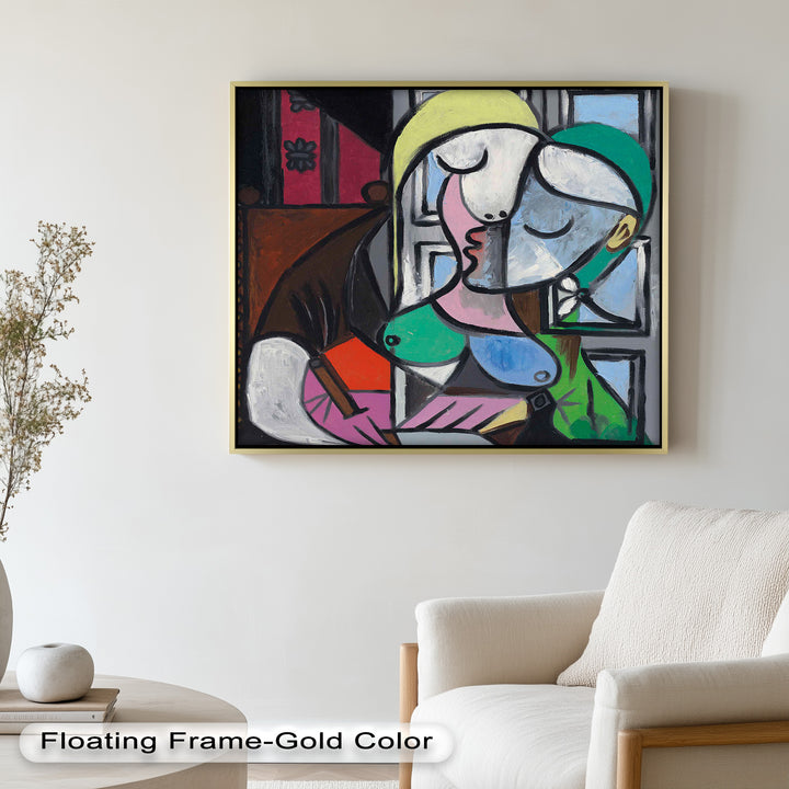 Dreaming Scribe – Woman Writing by the Window Picasso Oil Painting